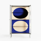 Entrance - Cabinet - Oluwasheyi Adebayo - Chalk - Reeded glass