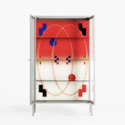 Parallel Mirage - Cabinet - Oluwasheyi Adebayo - Chalk - Reeded glass