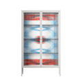 Velvet Dusk - Cabinet - Oluwasheyi Adebayo - Chalk - Reeded glass