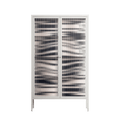 Wave Lens - Cabinet - Oluwasheyi Adebayo - Chalk - Reeded glass