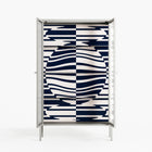 Wave Lens - Cabinet - Oluwasheyi Adebayo - Chalk - Reeded glass