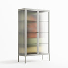 Anonymous Reader - Cabinet - Kristin Eriksson - Chalk - Reeded glass