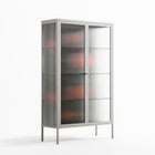 Floral Pipes - Cabinet - Kristin Eriksson - Chalk - Reeded glass
