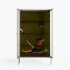 Friday Night Rituals - Cabinet - Kristin Eriksson - Chalk - Reeded glass