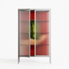 Pickles - Cabinet - Kristin Eriksson - Chalk - Reeded glass