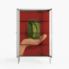 Pickles - Cabinet - Kristin Eriksson - Chalk - Reeded glass