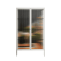 Waiting Game - Cabinet - Kristin Eriksson - Chalk - Reeded glass