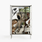 As The Rain Falls - Cabinet - Sophie Goudman-Peachey - Chalk - Reeded glass