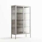 As The Rain Falls - Cabinet - Sophie Goudman-Peachey - Chalk - Reeded glass