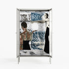 Balance - Cabinet - Sophie Goudman-Peachey - Chalk - Reeded glass
