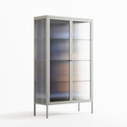 Blue Velvet - Cabinet - Sophie Goudman-Peachey - Chalk - Reeded glass