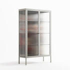 Where We Belong - Cabinet - Sophie Goudman-Peachey - Chalk - Reeded glass