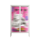 The Ringmaster - Cabinet - Caitlin Flood-Molyneux - Chalk - Reeded glass