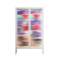 Scenes From - Cabinet - Caitlin Flood-Molyneux - Chalk - Reeded glass
