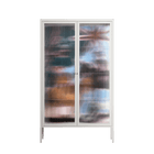 Hidden Sorrow - Cabinet - Caitlin Flood-Molyneux - Chalk - Reeded glass