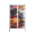 Ambush - Cabinet - Caitlin Flood-Molyneux - Chalk - Reeded glass
