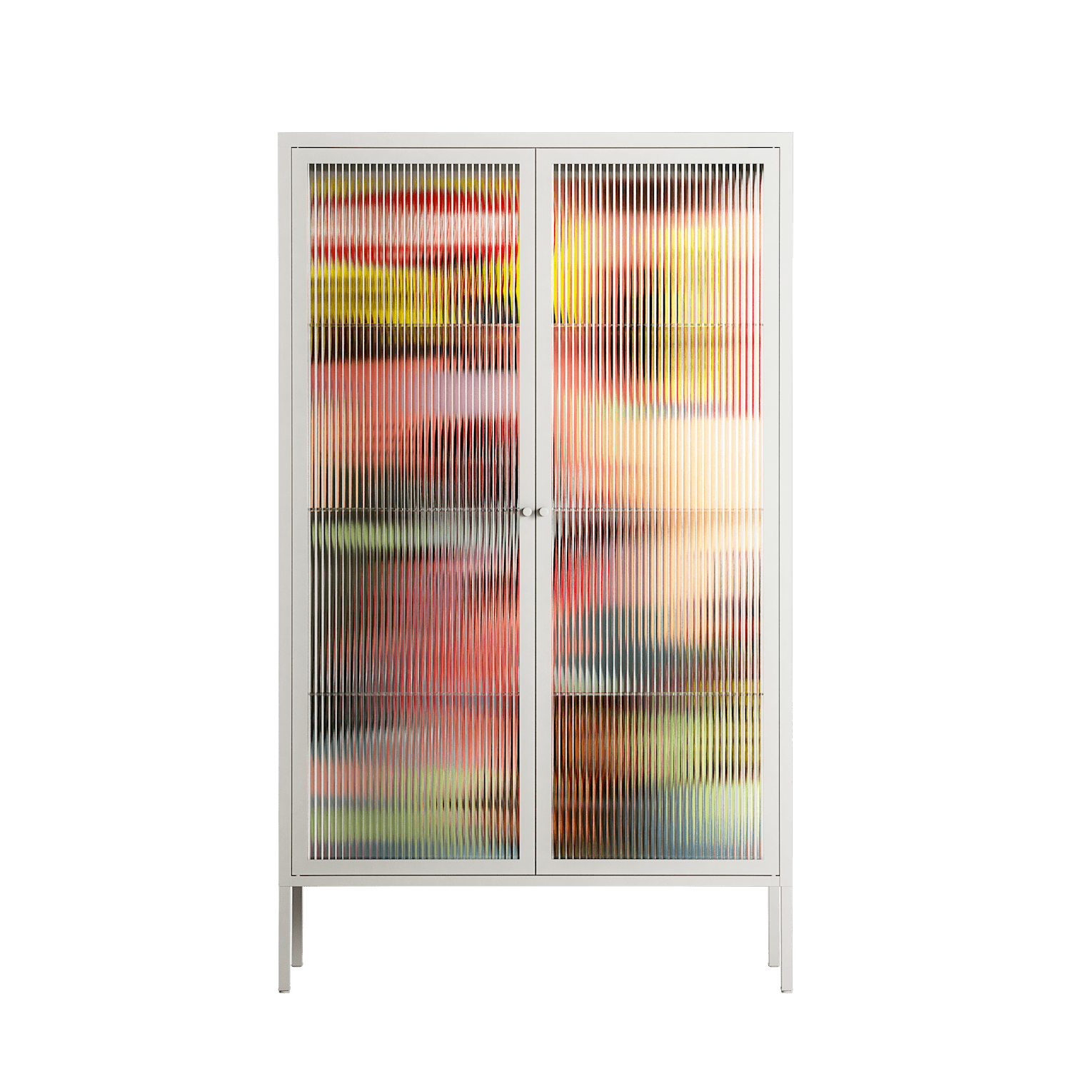 Alternate - Cabinet - Caitlin Flood-Molyneux - Chalk - Reeded glass