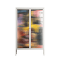 Deadlock - Cabinet - Caitlin Flood-Molyneux - Chalk - Reeded glass
