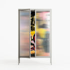 Deadlock - Cabinet - Caitlin Flood-Molyneux - Chalk - Reeded glass