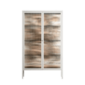 Delight Pink - Cabinet - Diana Catchpole - Chalk - Reeded glass