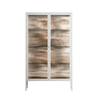 Delight Pink - Cabinet - Diana Catchpole - Chalk - Reeded glass