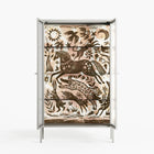 Delight Pink - Cabinet - Diana Catchpole - Chalk - Reeded glass