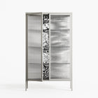 Flight Of Fancy - Cabinet - Diana Catchpole - Chalk - Reeded glass