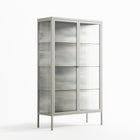 Ode to Summer 3 - Cabinet - Diana Catchpole - Chalk - Reeded glass