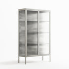 Ode to Summer 4 - Cabinet - Diana Catchpole - Chalk - Reeded glass