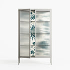 Ode to Summer 6 - Cabinet - Diana Catchpole - Chalk - Reeded glass