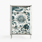 Ode to Summer 6 - Cabinet - Diana Catchpole - Chalk - Reeded glass
