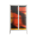 Swift - Cabinet - Rikki Hewitt - Chalk - Reeded glass