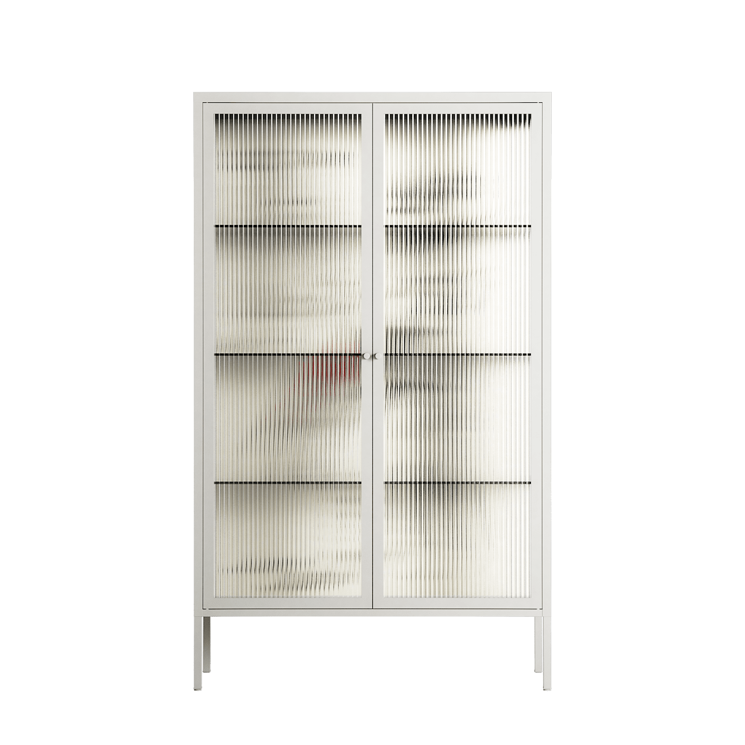 Bayeux - Cabinet - Naia Escribano - Chalk - Reeded glass