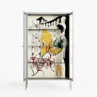 Knights - Cabinet - Naia Escribano - Chalk - Reeded glass