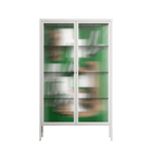 Paisaje - Cabinet - Naia Escribano - Chalk - Reeded glass