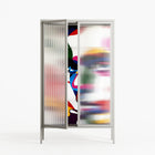 Fragments Of A Painted Souls - Cabinet - Mathilda Kienast - Chalk - Reeded glass