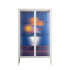 Flower Cup - Cabinet - Mo Kalache - Chalk - Reeded glass