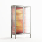 Burning Tiger - Cabinet - Mo Kalache - Chalk - Reeded glass