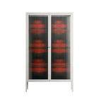 Berry Branch - Cabinet - Ethan Fender - Chalk - Reeded glass