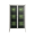 Evergreen Stag - Cabinet - Ethan Fender - Chalk - Reeded glass