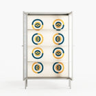 Gleam Dusk - Cabinet - Ethan Fender - Chalk - Reeded glass