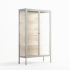 Gleam Dusk - Cabinet - Ethan Fender - Chalk - Reeded glass