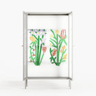 Bouquets - Cabinet - Lydia Greaves - Chalk - Reeded glass