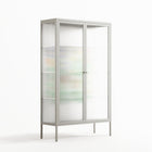 Bouquets - Cabinet - Lydia Greaves - Chalk - Reeded glass