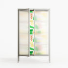 Shapes Cream - Cabinet - Lydia Greaves - Chalk - Reeded glass
