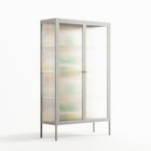 Shapes Cream - Cabinet - Lydia Greaves - Chalk - Reeded glass