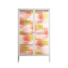 Cats - Cabinet - Lydia Greaves - Chalk - Reeded glass