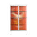 Drink And Cherries - Cabinet - Raissa Oltmanns - Chalk - Reeded glass
