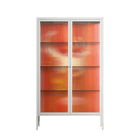 Drink And Cherries - Cabinet - Raissa Oltmanns - Chalk - Reeded glass