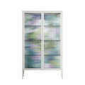 A Bridge Across Time 2 - Cabinet - Nick Liefhebber - Chalk - Reeded glass